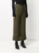 Sacai high-waisted wide leg trousers