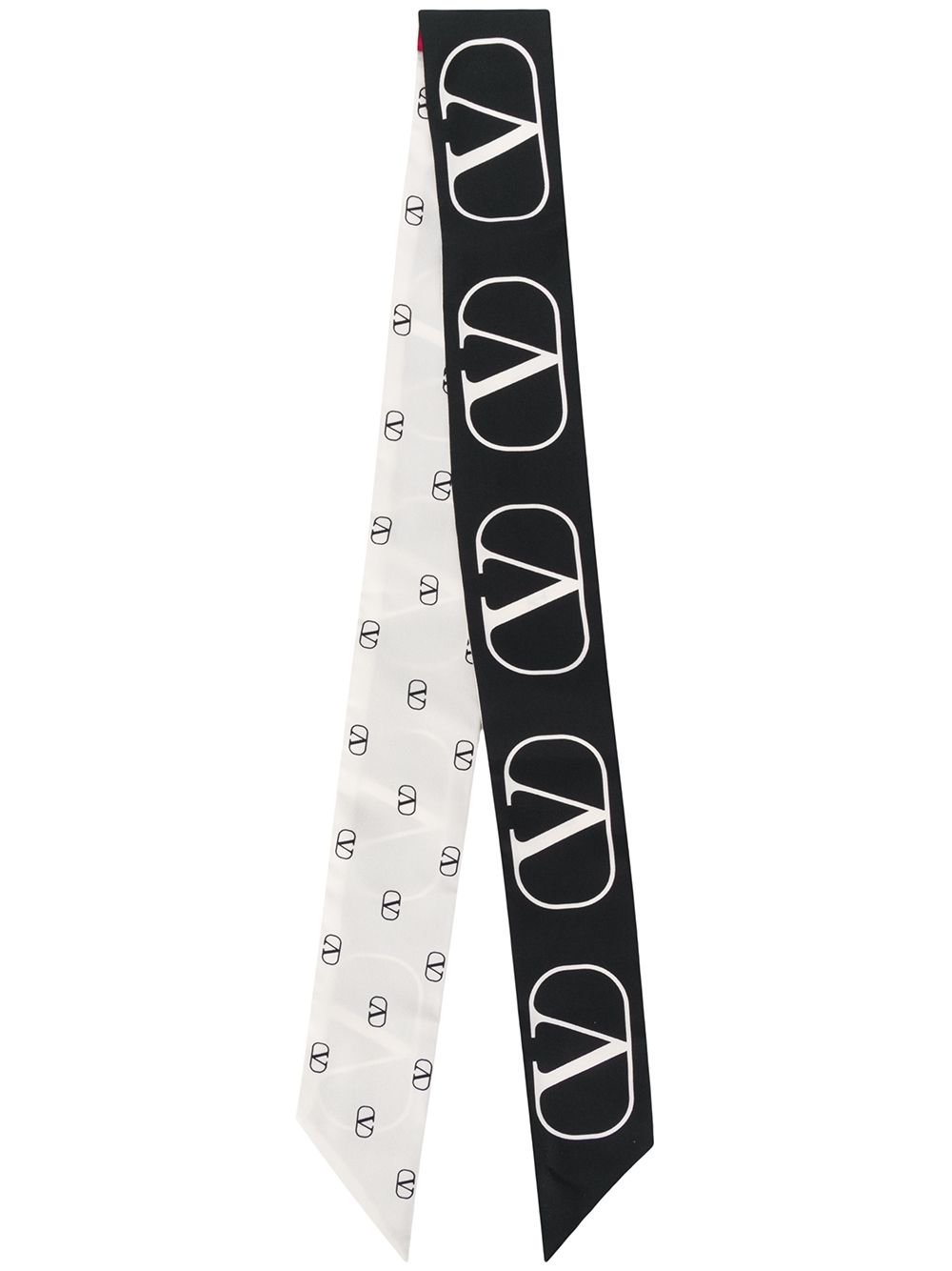 фото Valentino узкий платок с логотипом