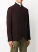 Eleventy buttoned high-neck blazer