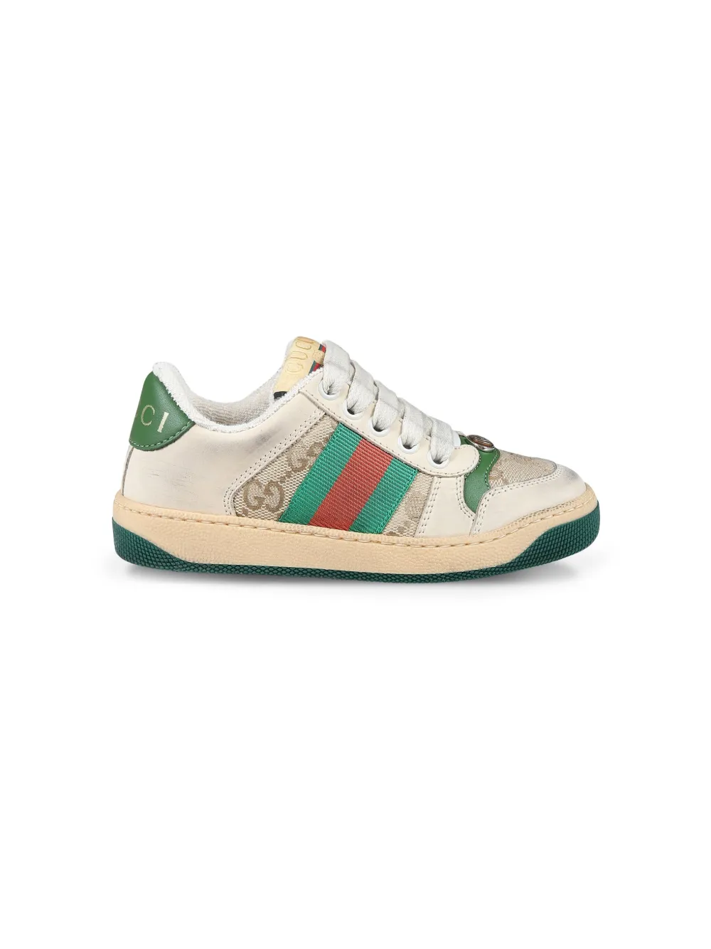 Gucci Kids Screener low-top sneakers - Beige