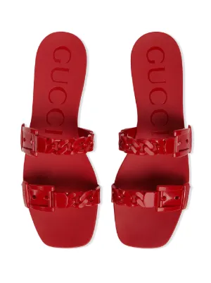 gucci slides farfetch