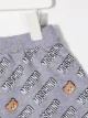 Moschino Kids logo print skirt