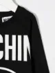 Moschino Kids oversized logo print T-shirt