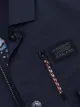 Burberry logo appliqué field jacket