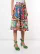 Stella Jean pop art print pleated skirt