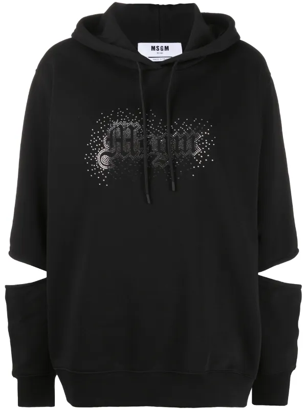gia rhinestone hoodie
