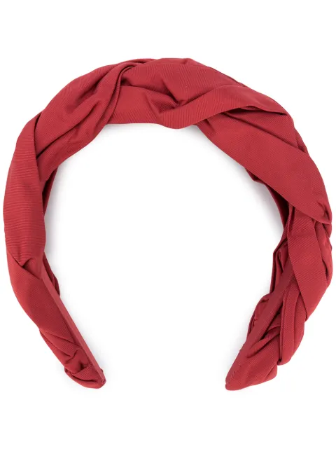 RED(V) diadema trenzada RED(V)