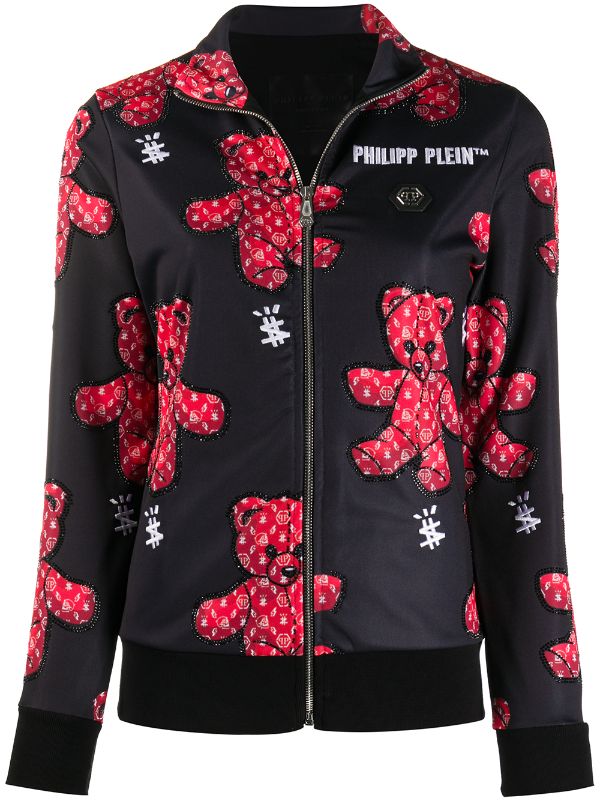 philipp plein teddy bear jacket