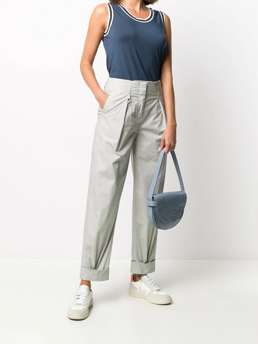 Lorena Antoniazzi Straight broek - Grijs