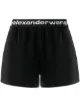 Image 1 of T By Alexander Wang high-rise track shorts