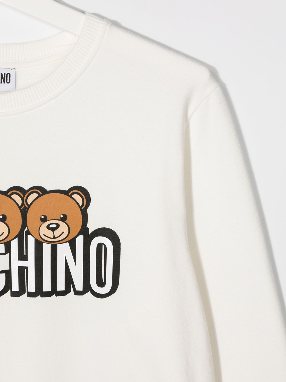 фото Moschino kids толстовка с логотипом