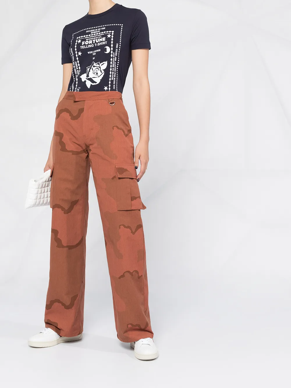 Stella McCartney Fortune Telling T-shirt Blauw
