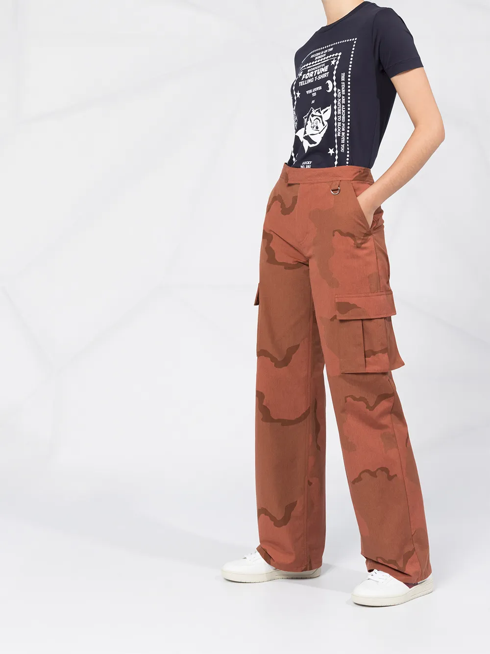 Stella McCartney Fortune Telling T-shirt Blauw