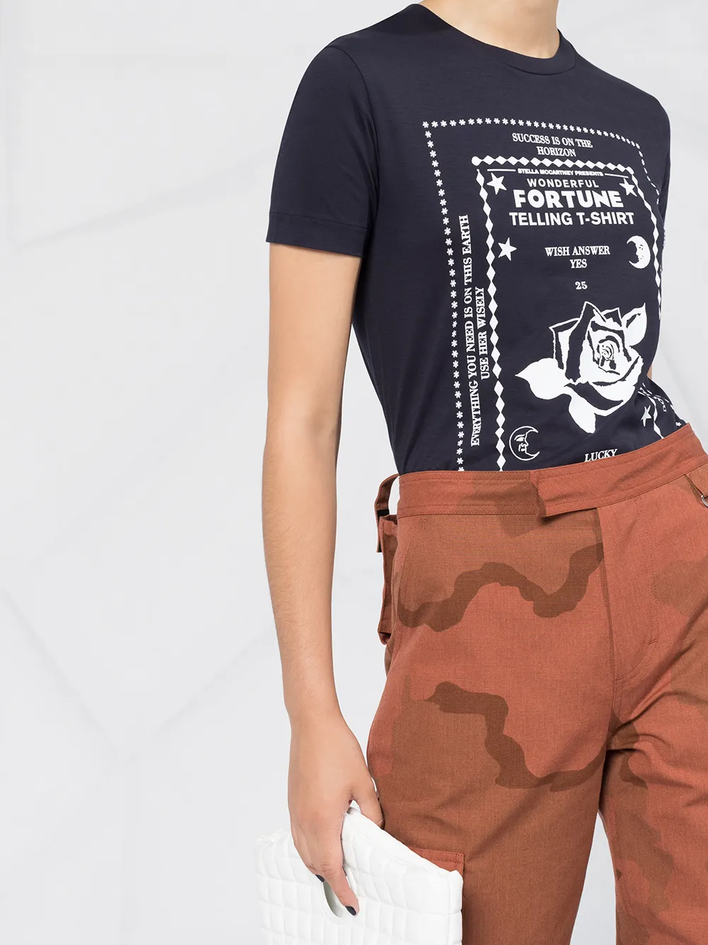 Stella McCartney Fortune Telling T-shirt Blauw