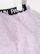 Balmain Kids تنورة قصيرة منقطة وطبقات