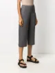 Pleats Please Issey Miyake micro-pleated cropped trousers