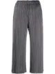 Image 1 of Pleats Please Issey Miyake micro-pleated cropped trousers