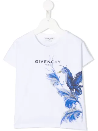 Givenchy Kids bird print T-shirt white 