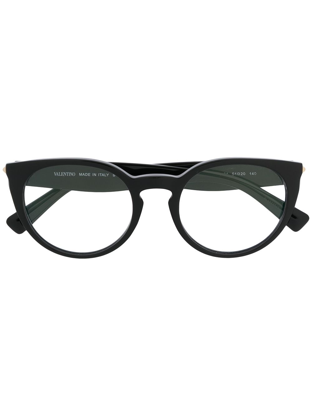 фото Valentino eyewear очки в круглой оправе