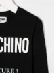 Moschino Kids logo print sweatshirt
