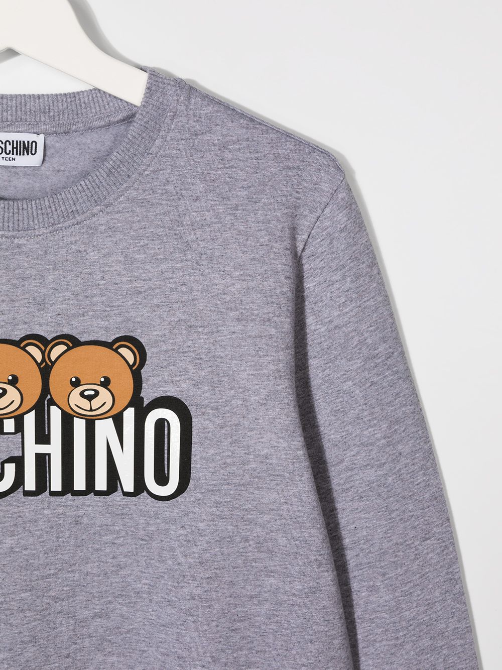 фото Moschino kids толстовка с логотипом