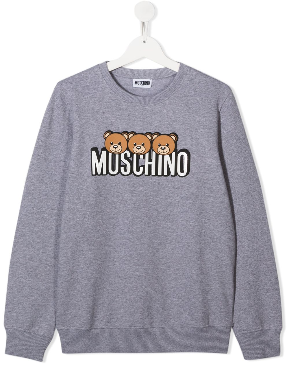 фото Moschino kids толстовка с логотипом