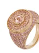 O Thongthai 14K yellow gold sapphire ring