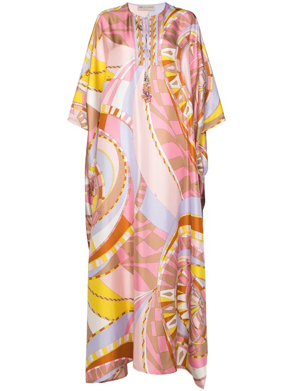 emilio pucci kaftan dress