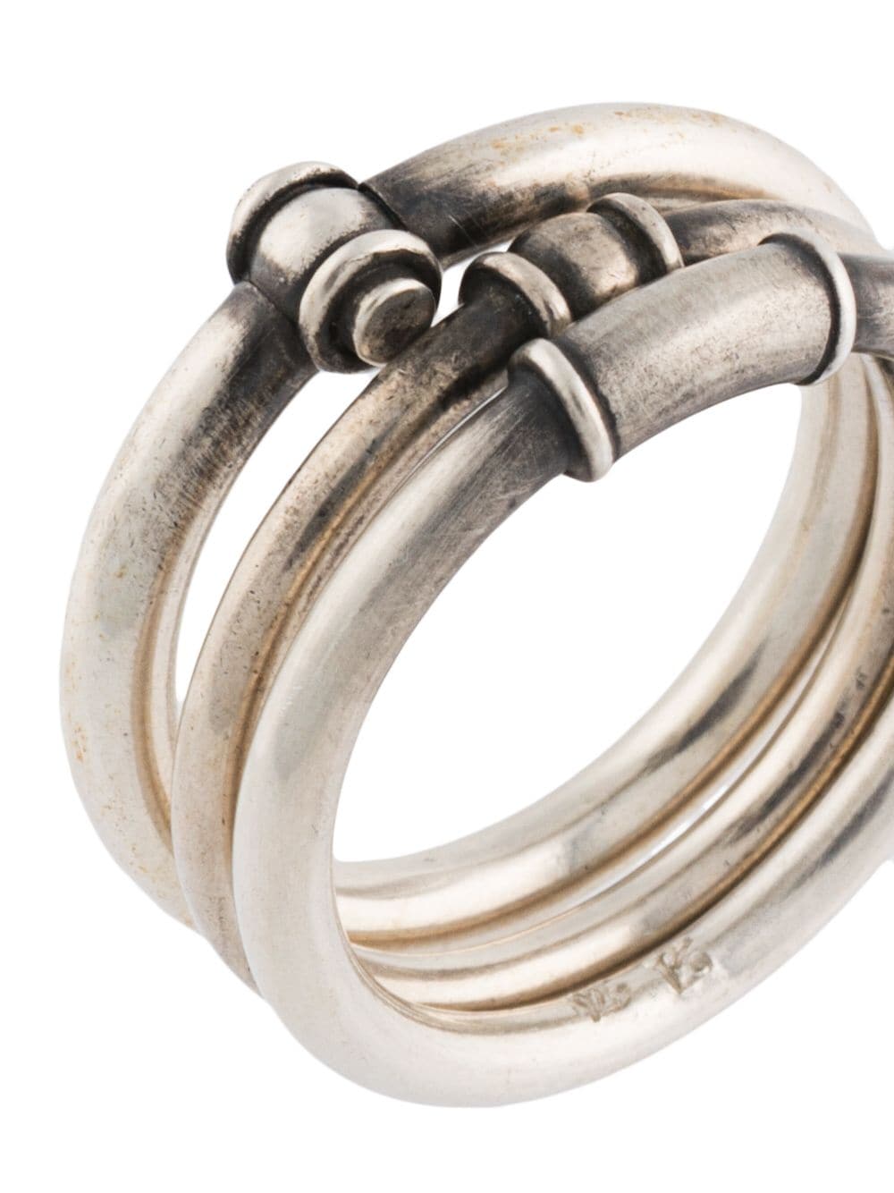 Shop Werkstatt:münchen Antique-effect Sterling Silver Ring