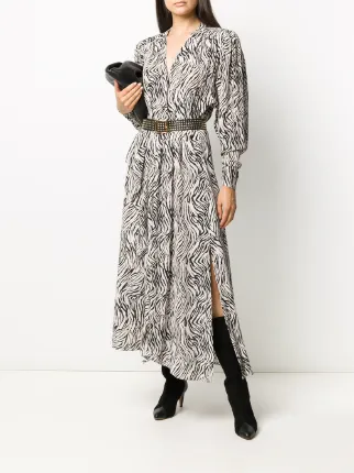 Isabel marant zebra dress Clearance