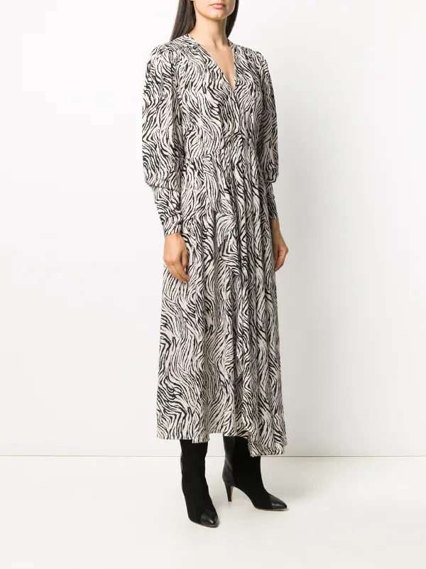 topshop pink zebra dress Womens Dresses Pink Zebra Print Dress Topshop The Best Zebra-Print Dresses  To Buy Now Who What Wear