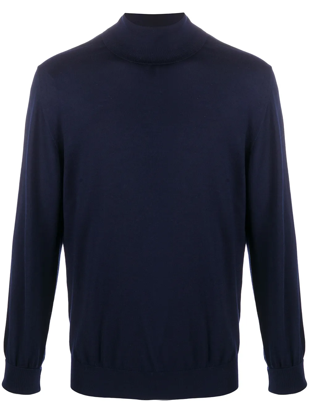 

Eleventy roll-neck wool jumper - Blue