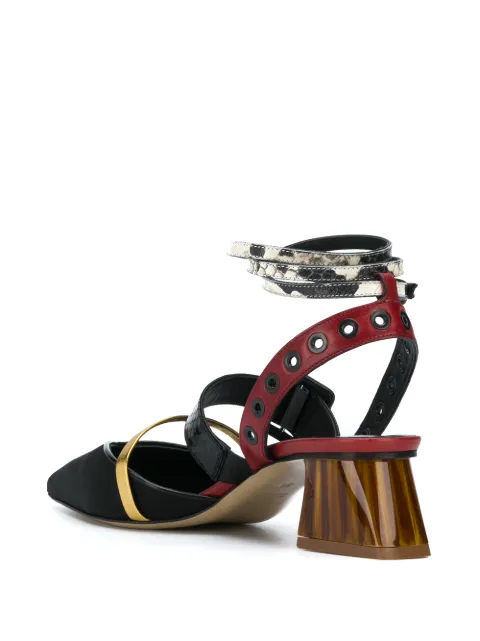 multi strap pumps
