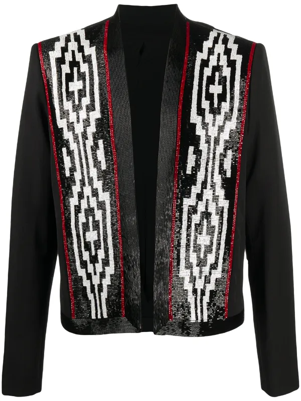 beaded blazer