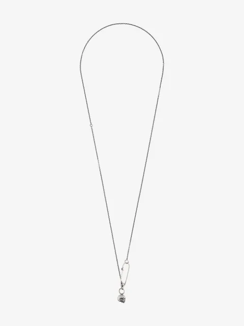 WERKSTATT:MÜNCHEN skull pendant necklace
