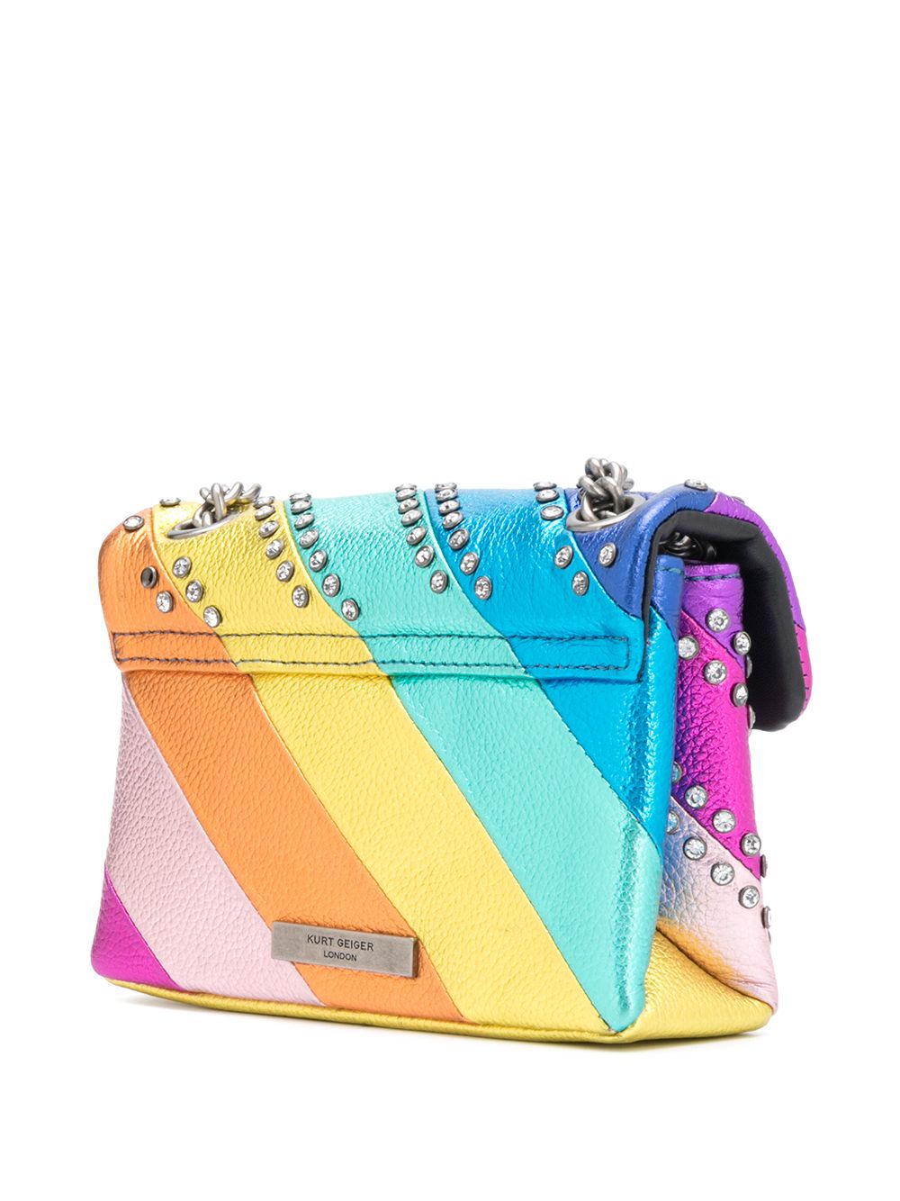 Kurt Geiger London Studdec color-block Shoulder Bag - Farfetch