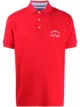 Image 1 of Tommy Hilfiger logo embroidered polo shirt
