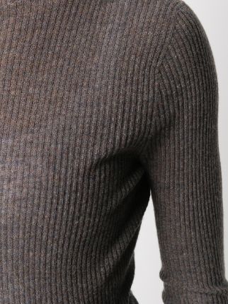 knitted long-sleeve top展示图