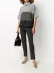 Image 2 of Fabiana Filippi colour-block funnel neck jumper