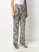RED Valentino leopard-print straight-leg trousers
