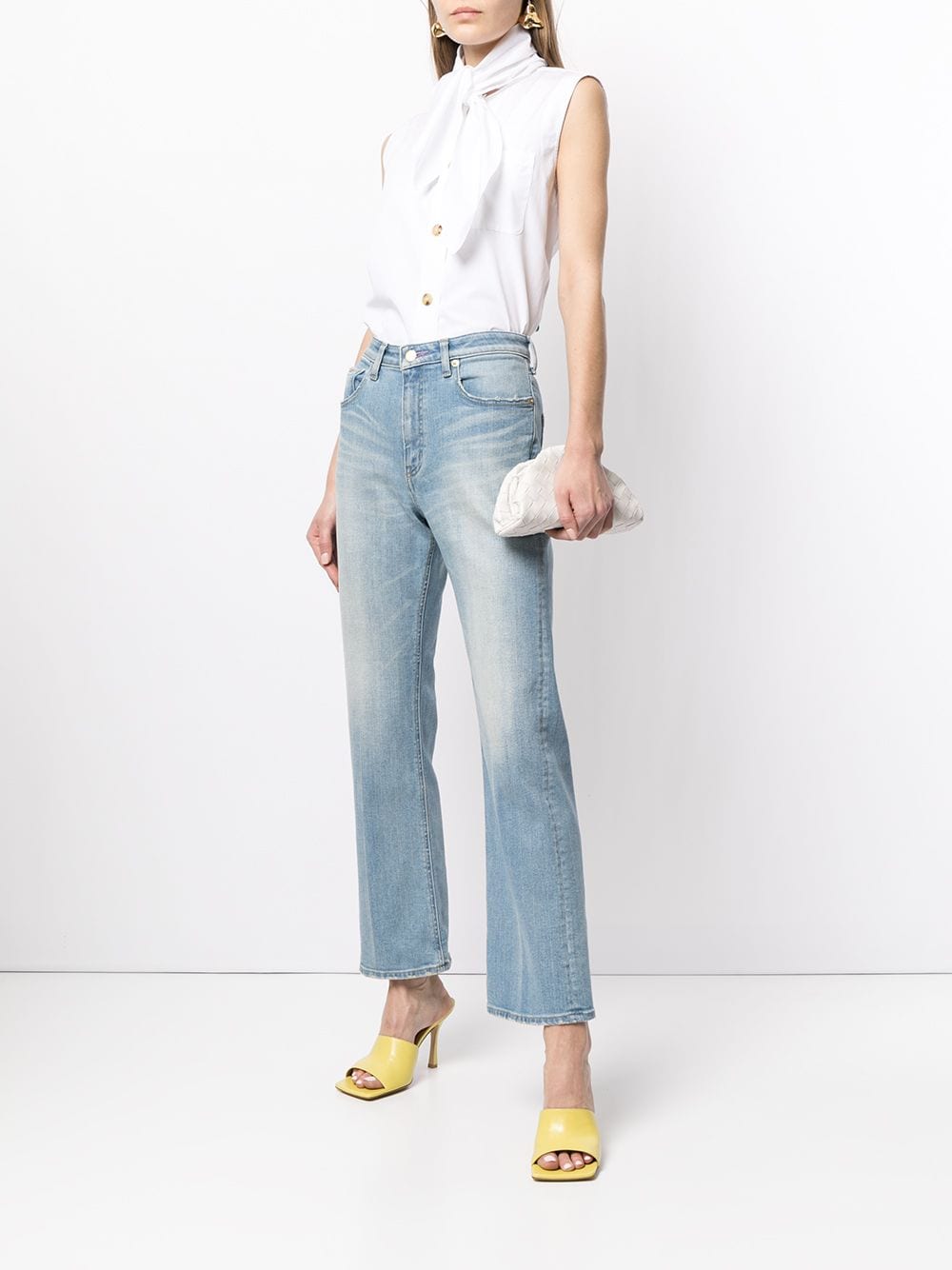 Tu Es Mon Tresor The Amethyst Flare Leg Jeans - Farfetch