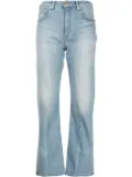 Tu es mon Tresor The Amethyst flare leg jeans - Blue