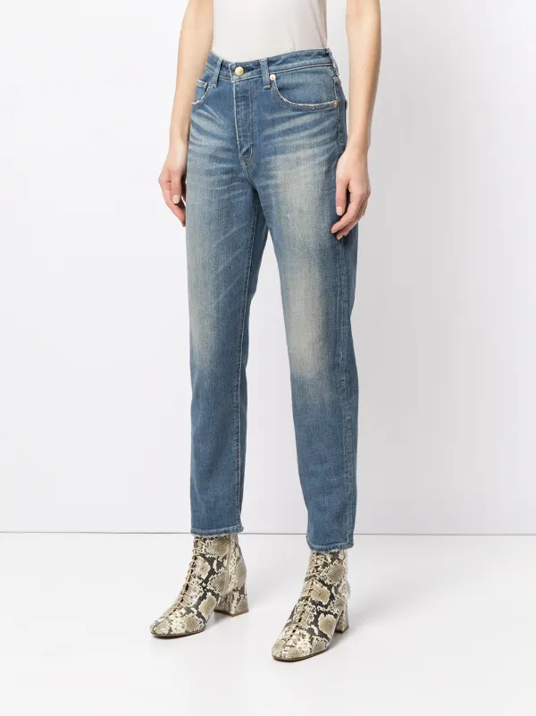 Tu Es Mon Tresor The Sapphire Tapered Jeans | Blue | FARFETCH JO