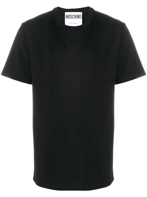 Moschino logo patch T-shirt