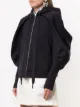 Dice Kayek puffer sleeves hoodie