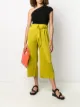 Image 2 of Pleats Please Issey Miyake cropped micro-pleated trousers