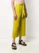 Pleats Please Issey Miyake cropped micro-pleated trousers