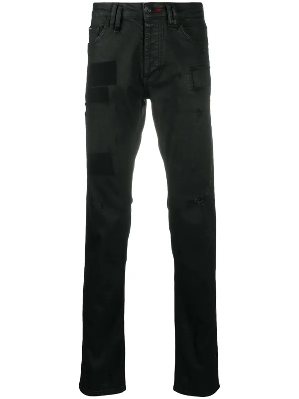 philipp plein jeans black