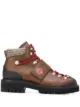 Image 1 of Dsquared2 ridged lace-up ankle boots