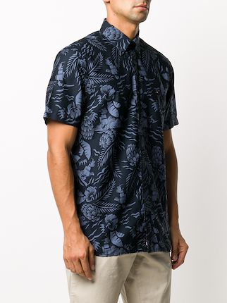 palm print short-sleeve shirt展示图